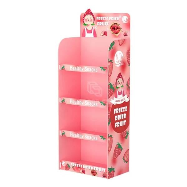 波型床材ディスプレイの寸法仕様