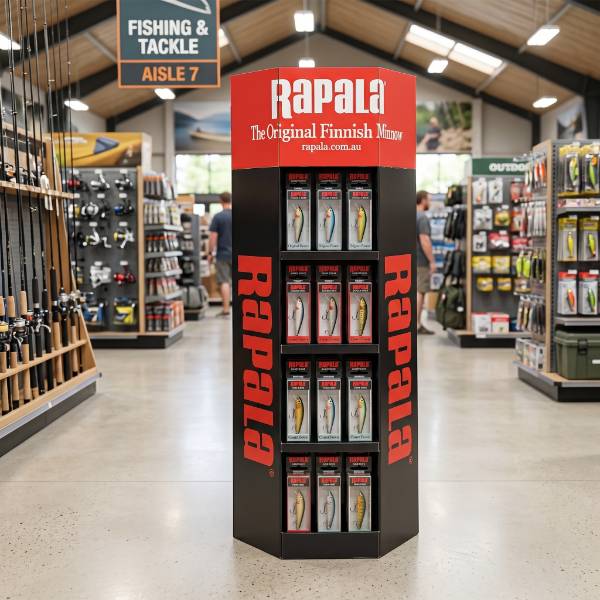 मछली पकड़ने के सामान की खुदरा बिक्री (एफएसडीयू रेंडर)