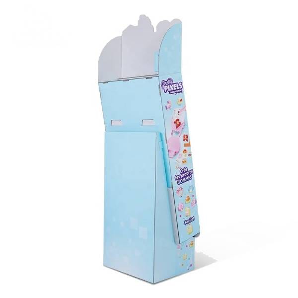 背面図 段ボール製ポップ什器