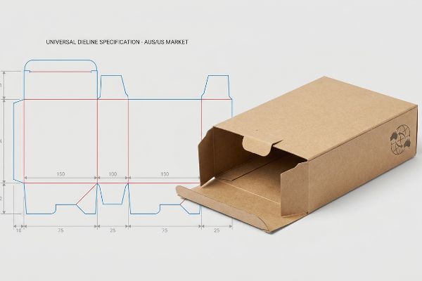 How to Create a Dieline That Works for Both Australian and US Retail Markets?