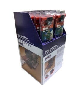 bora saw plate cardboard display main
