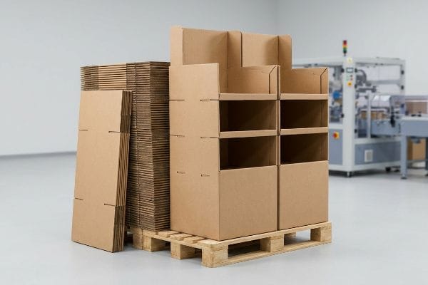 bulk corrugated displays pallet