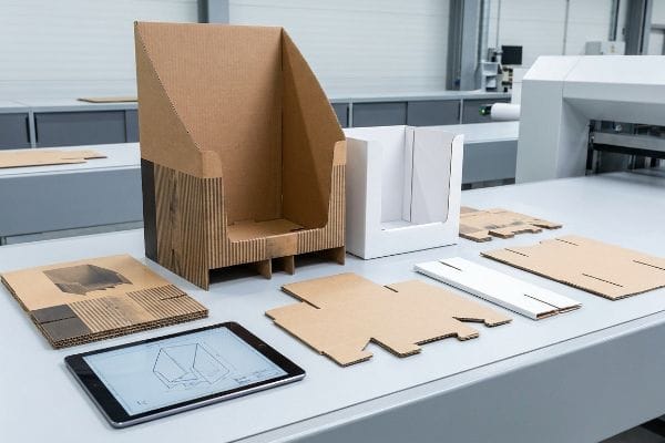 What is the lead time for custom cardboard displays?