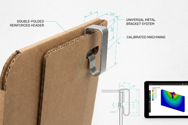 二重折り構造の強化ヘッダーと汎用金属ブラケットシステムを採用し、精密加工と応力シミュレーションを際立たせています。.