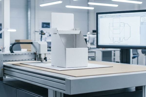 Can I get a sample of my custom cardboard display?