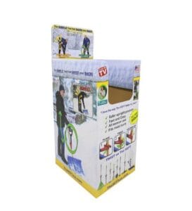 cardboard display the heft dump bin