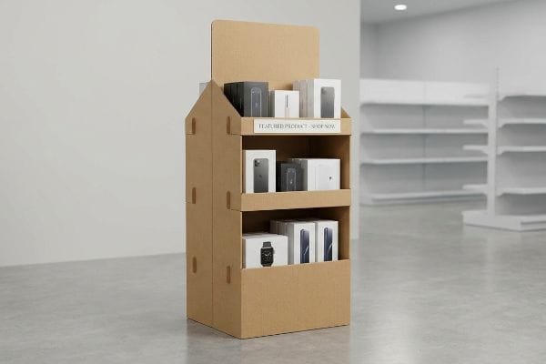 cardboard fsdu interlocking tabs