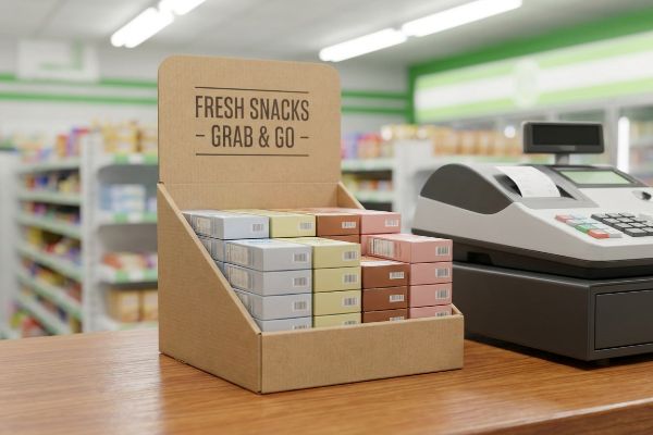 6 ventajas de los expositores de mostrador en tiendas de conveniencia