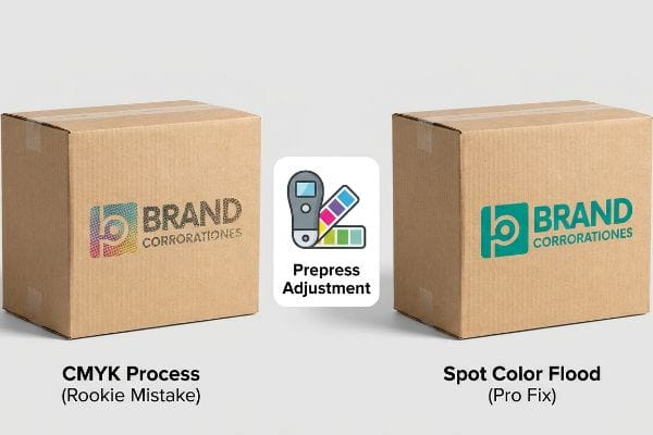 Corrugated boxes show 