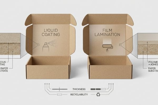 coating lamination thickness recyclability