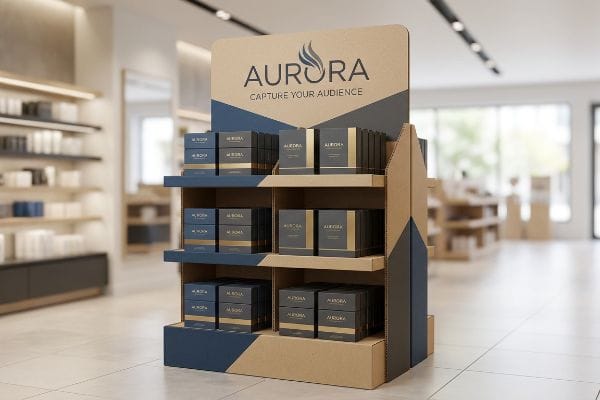 corrugated aurora display