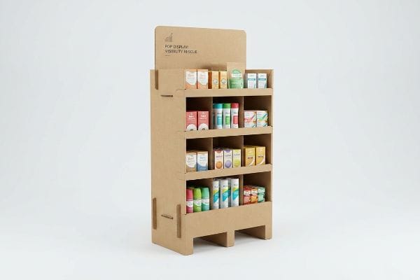 corrugated cardboard pop display 2