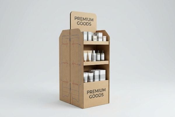 corrugated dieline markings