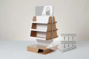 Design Features of Corrugated Inline Displays