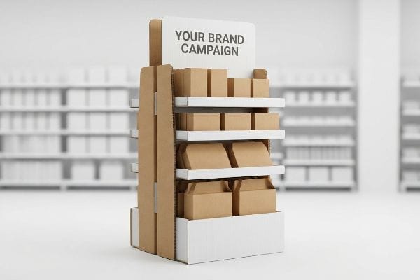 corrugated fsdu plain boxes