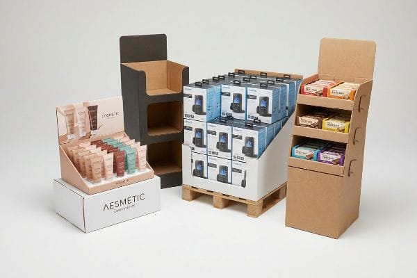 corrugated multi product displays