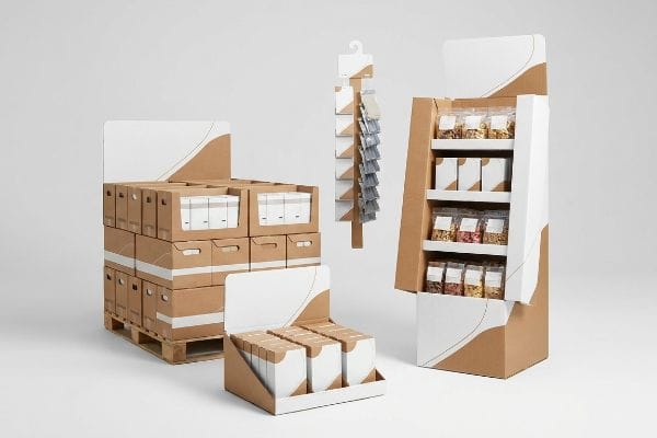 corrugated pop display examples
