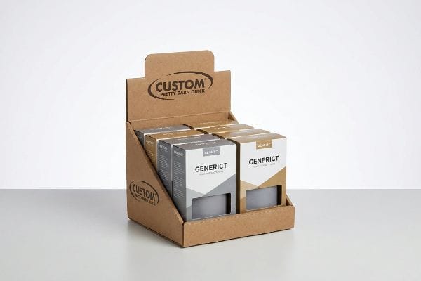 custom branded corrugated pdq