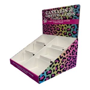 custom cannabis cardboard display kushkards
