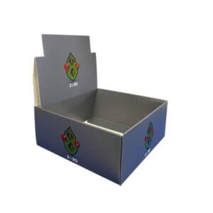 Expositores de papelão personalizados para cartas de baralho