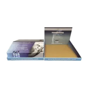 Expositor de cartón personalizado para suplementos de CBD