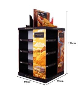 custom printed cardboard display fsdu