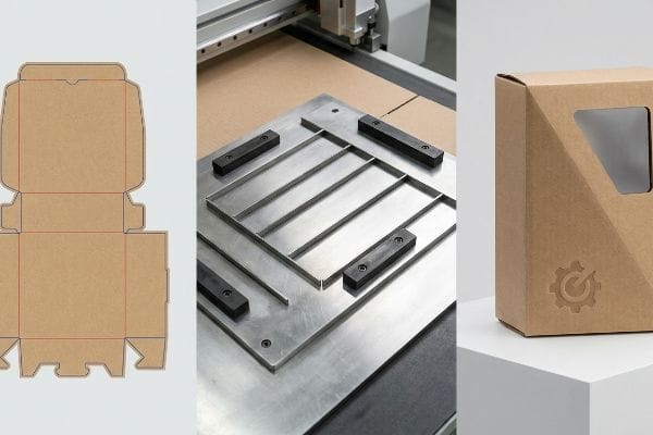 die cut box process