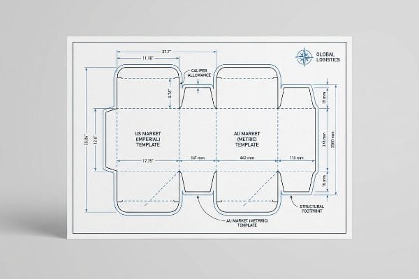 How to Design Walmart & Target-Compliant Packaging Dielines for Dual-Market Baby Products (Australia + US)?