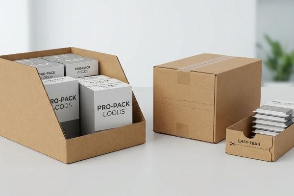 小売店向けに設計されたパッケージで、Pro-Pack Goodsディスプレイ、密封された輸送箱、および簡単に開封できるトレイを備えています。.