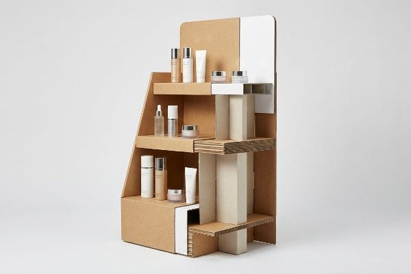 exposed flute cosmetic display