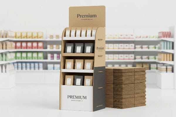 flatpack cardboard display