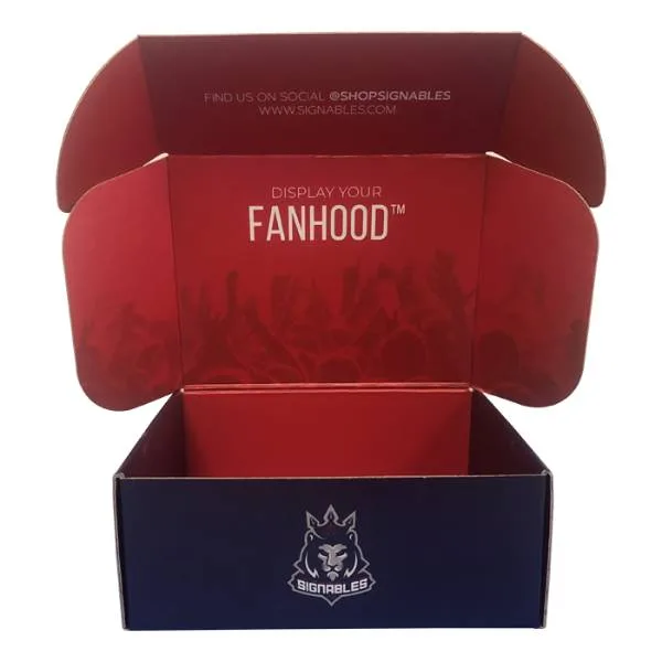 front view open corrugated pdq tray