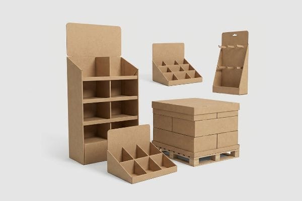 kraft display box styles