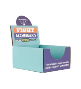 aimants de comptoir en carton memory411