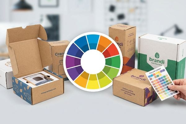 packaging color chart wheel