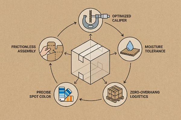 packaging five elements