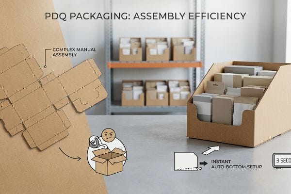 Flat cardboard dieline for