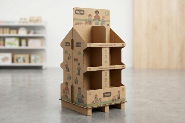 thyllie corrugated toy display