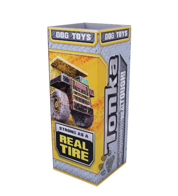 tonka cardboard display dump bin