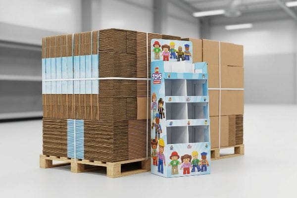toy display stand pallets