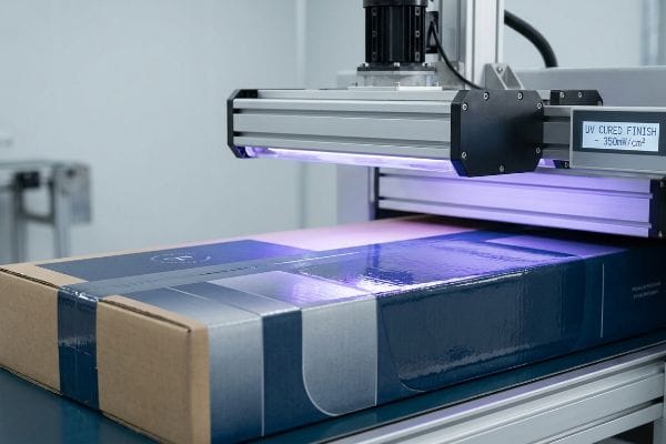 uv cured finish packaging