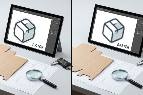 vector raster graphic comparison