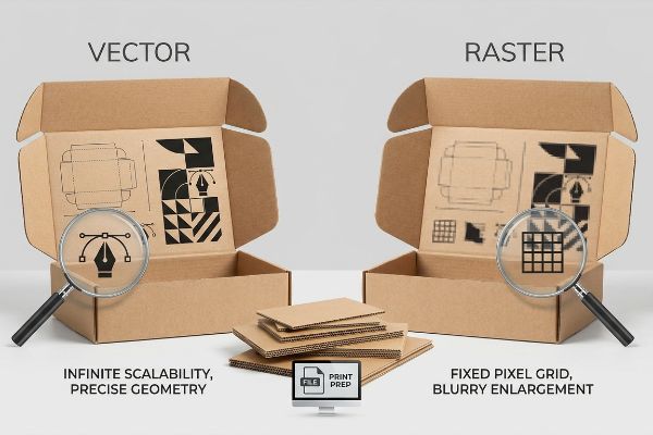 What is the difference between raster and vector images?