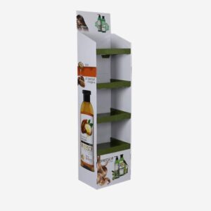 argan oil cardboard display fsdu