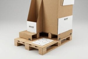 How Do I Set up a Half Pallet Display?