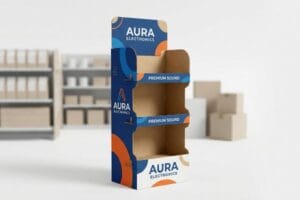 Can I Customize the Design and Print on the Corrugated Display Stand?