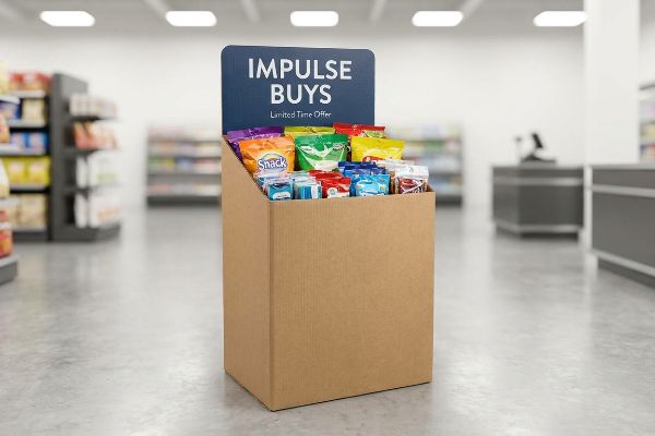 Are Cardboard Dump Bins the Secret to Boosting Impulse Sales?