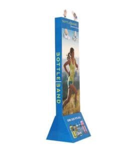 bottle band cardboard display main