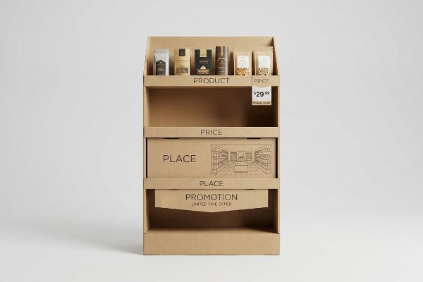cardboard 4 ps display