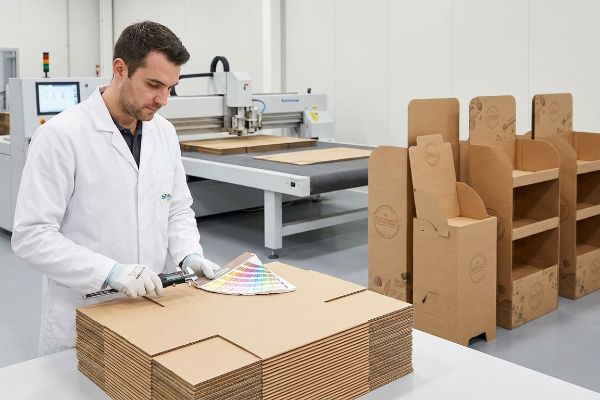 How Is Quality Controlled During Cardboard Display Production?